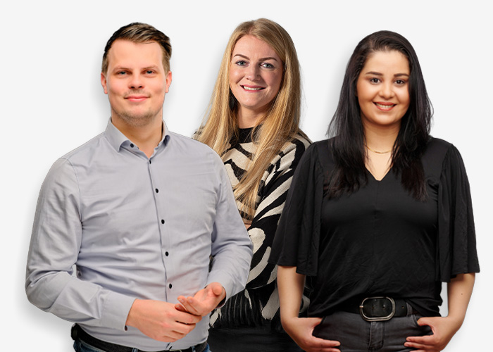 Gijs, Caroline & Bouchra